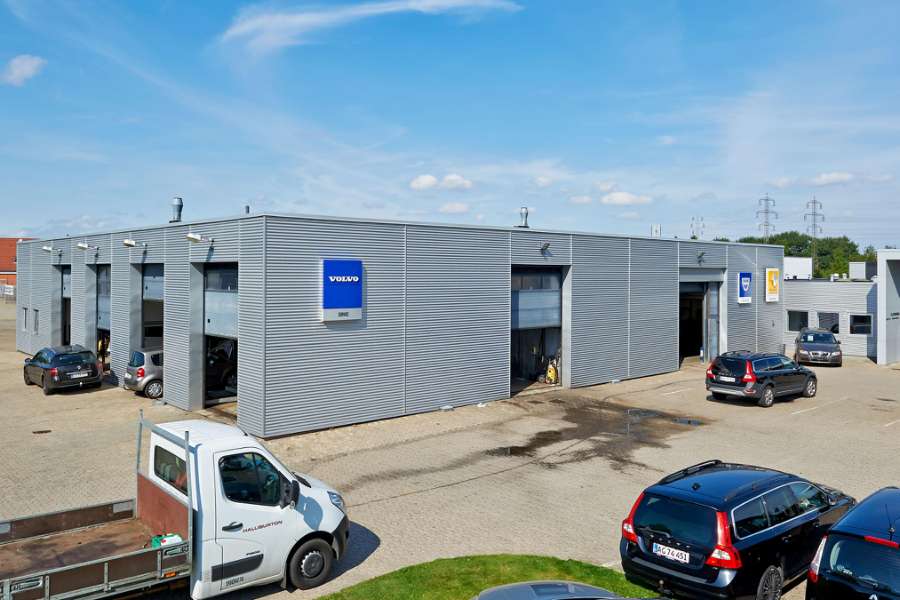 DS Sinusprofile verleihen einem alten Gebäude neuen Glanz, Storegade 246, 6715 Esbjerg